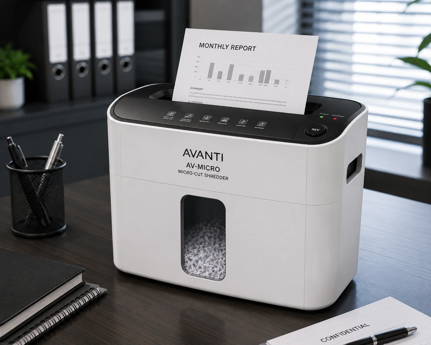AV-MICRO Micro-Cut Shredder