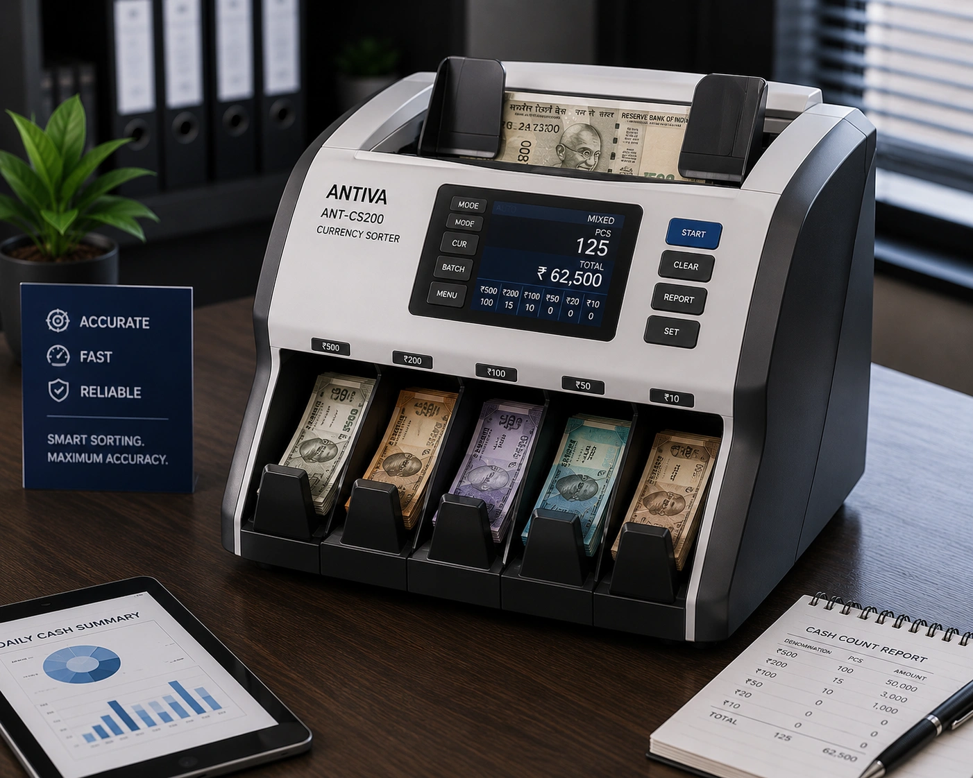 ANT-CS200 Currency Sorter
